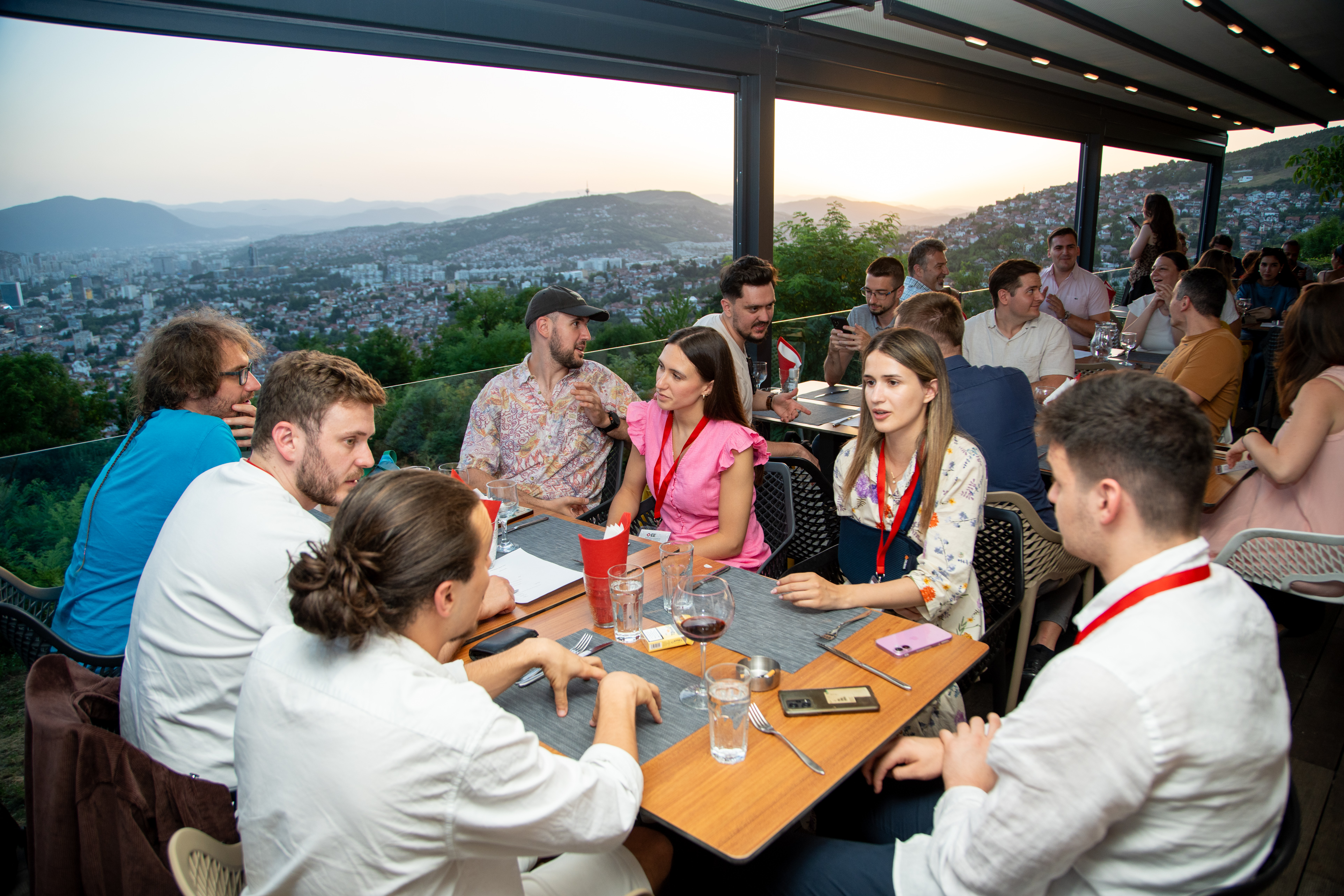 A view from the EEML 2025 gala dinner.